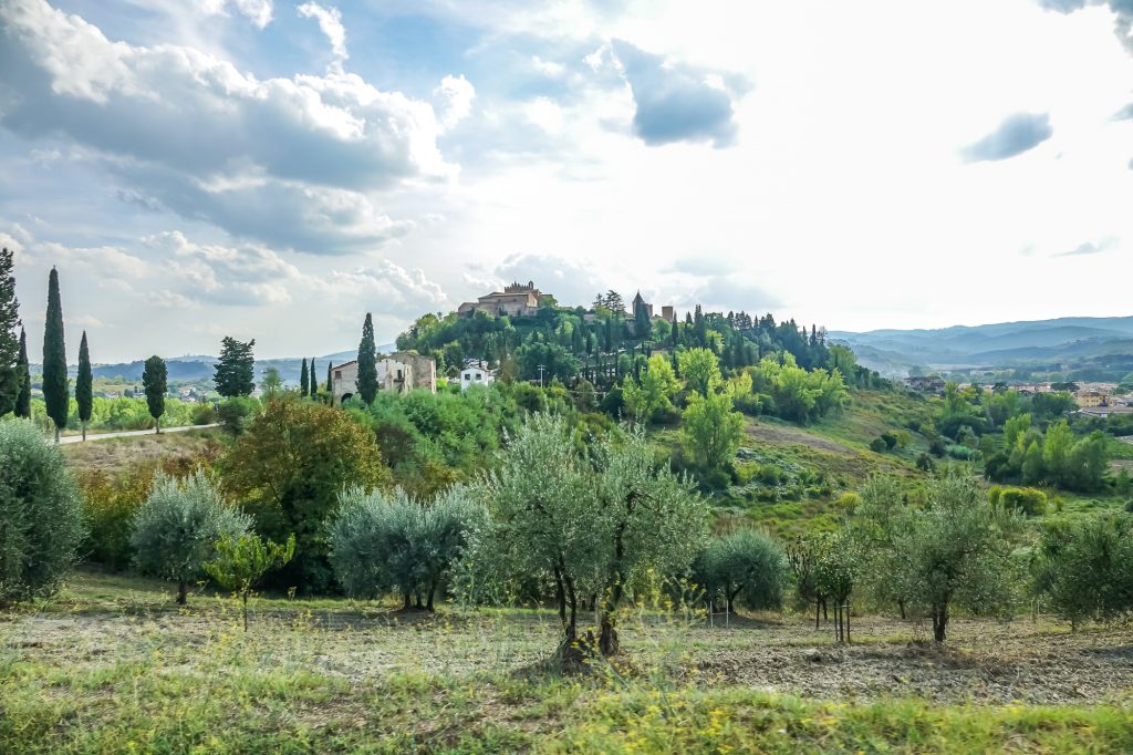 Tuscan hilltop