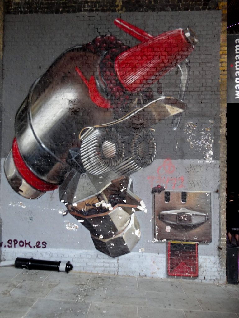 mural on wall