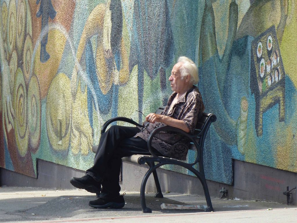 commercial drive mural